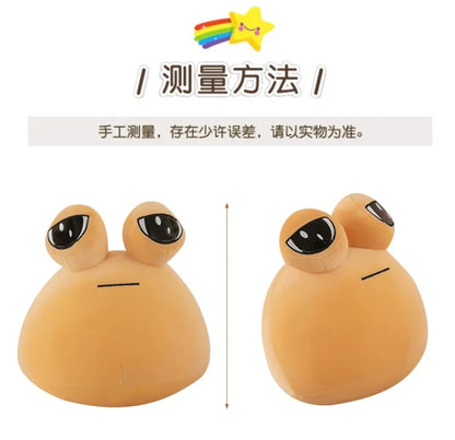 13-40cm My Pet Pou Kawaii Plush Toy Stuffed Animal Game Soft Anime Doll Cotton Sofa Sleeping Pillow Birhday Gift for Children