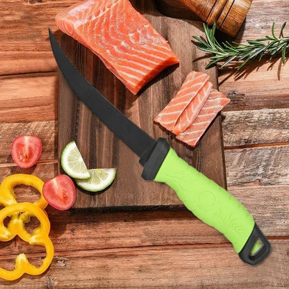 Fishing Knife 6 Inch Fillet Boning Knife Stainless Steel Cleaver Kitchen Professional Fruit Meat Cutting Fishes Slicing Knives