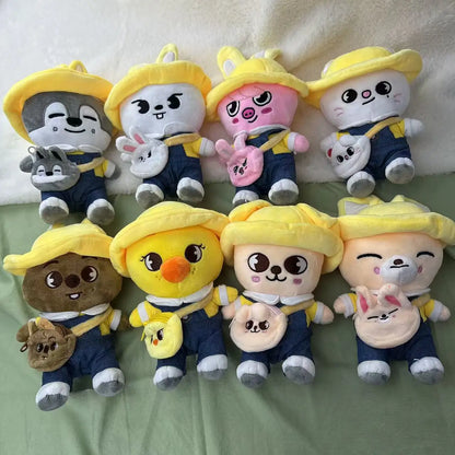Skzoo Karma Keychain Plush Toys Fans Animals Stuffed Plushies Doll Kawaii Companion for Kids Adults Fans Gift Room Decor Gift