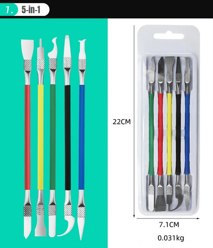 IC Chip Repair Thin Blade CPU NAND Remover BGA Maintenance Knife Remove Glue Disassemble Phone Tablet PC Knife Tools Kit