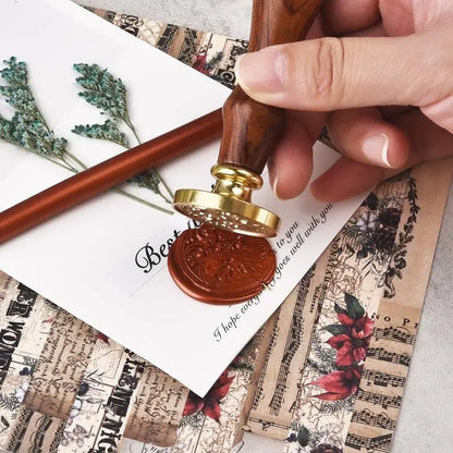 10Pcs Seal Wax Sticks For Melting Glue Gun Sealing Wax Sticks Wedding Party Invitation Sealing Wax For Fashion Gift Decoration
