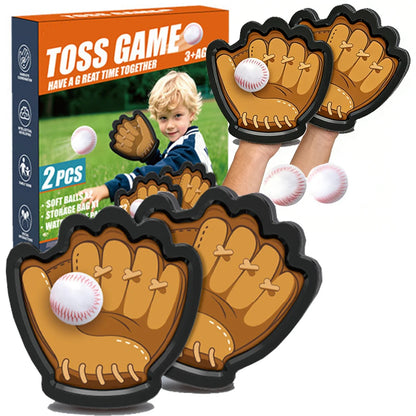 Catch and Toss Ball Game Set Stick Ball Catch Baseball Training Glove for Sports Summer Outdoor Toy Yard Beach Pool Game Gift