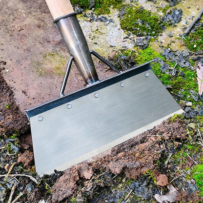 Durable Manganese Steel Multifunctional Shovel Moss Weeding Deicing Hand Tool Metal Spade for Farm Planting Yard Garden Cleaning