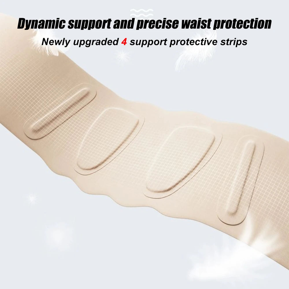 1pc New Thin Back Brace for Lower Back Pain Lumbar Support Belt for Men and Women, Waist Support for Lower Back Pain Relief