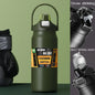 1.5L Large Capacity Stainless Steel Thermos Bottle, Portable Vacuum Insulated Water Tumbler