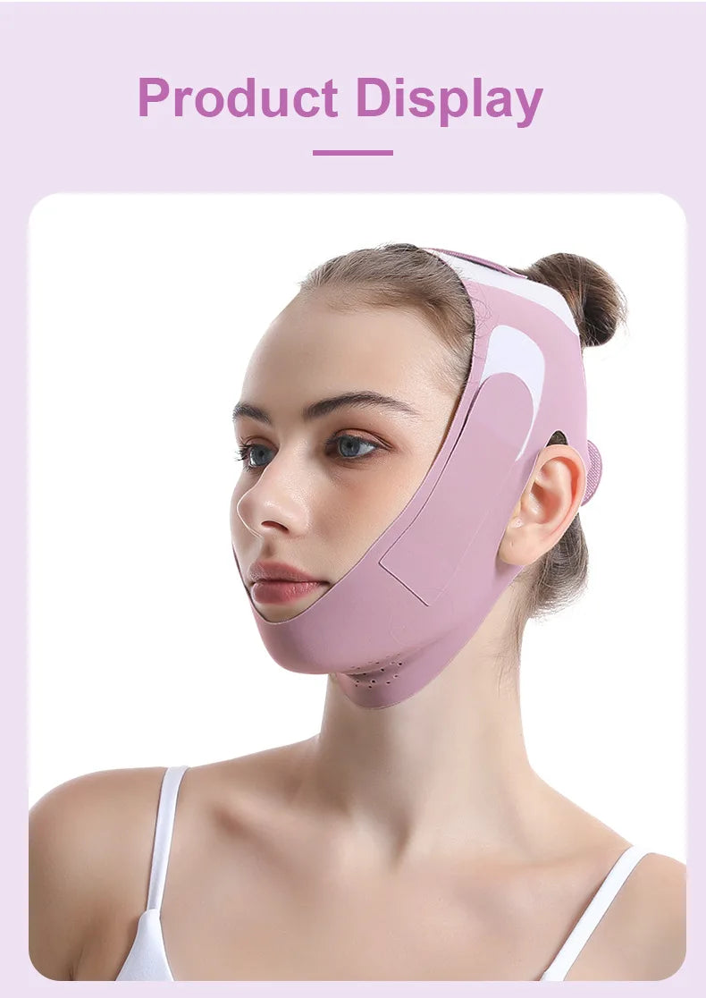 Breathable Face Slimming Bandage V Line Face Shaper Chin Cheek Lift Up Belt Anti Wrinkle Facial Massager Beauty Skin Care Tools