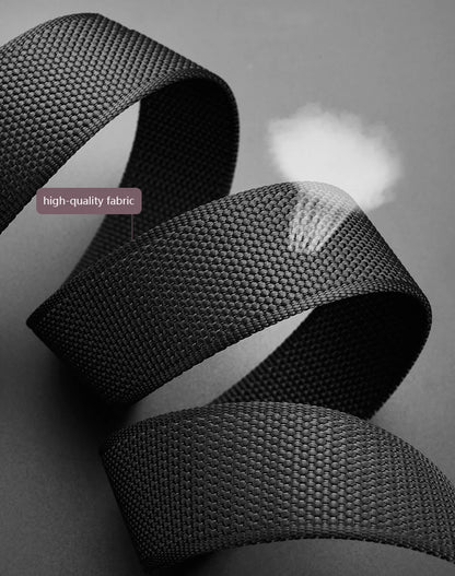 Automatic Buckle Tactical Belts Men's Woven Nylon Military Belt Durable Black Outdoor Army Hunting Golf Waist Belt