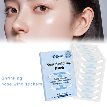 Shrinking Nose Wing Stickers Invisible Nose Shrink Patch For Cosplay Special Nose Shrink Beauty Strips Nose Shaper Lifting