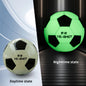 Glow in The Dark Soccer Ball Size 5 with Pump Light Up Soccer Ball for Teens and Adults Soccer Gifts