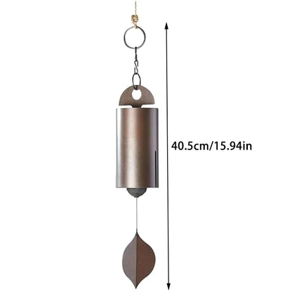 1pc Retro Metal Windbell Wind Chimes Deep Resonance Serenity Bell For Outdoor Home Garden Courtyard Decoration Home Decor