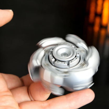 Opening and Closing Fingertip Gyro Fidget Spinner Multi-Purpose CNC Finger Tip Stress Relief AutismFidget Toys Adult Gifts