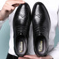 Large size fashionable men's office formal shoes low cut daily comfortable pointed multifunctional men's wedding men's shoes