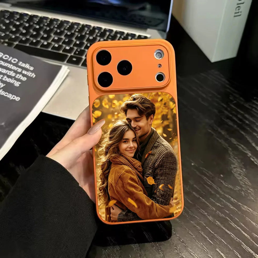 Custom Case For iPhone 16Plus 15Plus 14Plus 17 16 15 14 13 12 Pro Max A Gift For The Family Customized Your Photo