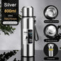 Large Capacity Cold & Hot Thermos Tumbler, Stainless Steel Insulated Water Bottle, Tea Coffee Flask Pot Travel Mug