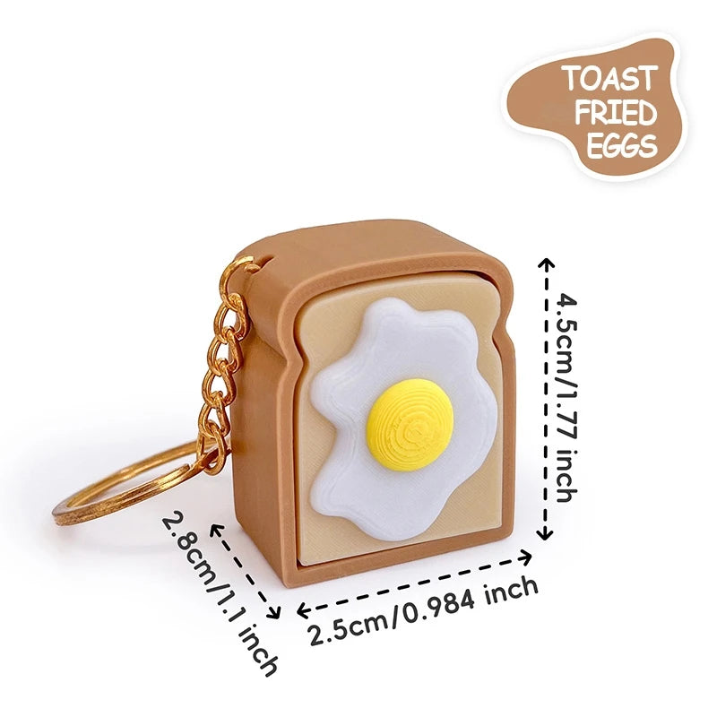 Turtle Keycap Keychain Cartoon Animals Keyboard Clicker Fidgets Click Anti-stress Pendant Charms Keyrings Birthday Gifts 키캡