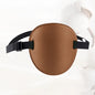 Single Eye Patch Adjustable 3D Foam Groove Breathable Eyeshade Eyes Medical Use Concave Strabismus Amblyopia Training Eye Mask
