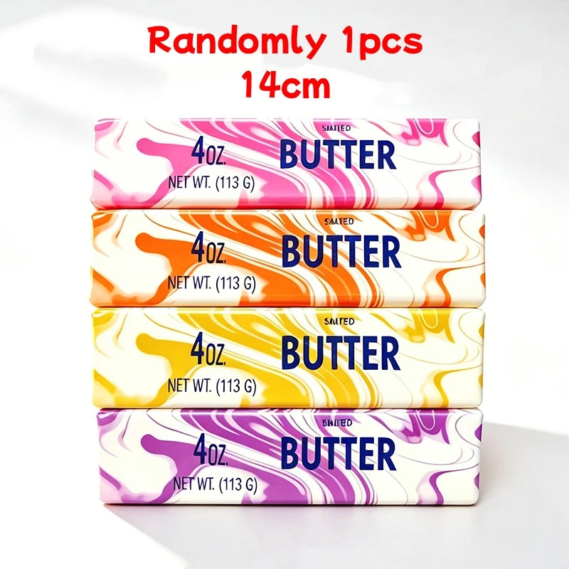 Butter Stick Squishy Squeeze Toy Soft Butter Stick Slow Rebound Stress Ball Fidget Toy Adult Sensory Stress Relief Fidget Toy
