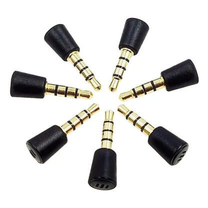 High-Quality Microphone 3.5mm Audio Metal Plug Portable Recording Gamepad Live Broadcast Microphone for PS4 Laptop Mobile Phone