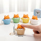Turtle Keycap Keychain Cartoon Animals Keyboard Clicker Fidgets Click Anti-stress Pendant Charms Keyrings Birthday Gifts 키캡