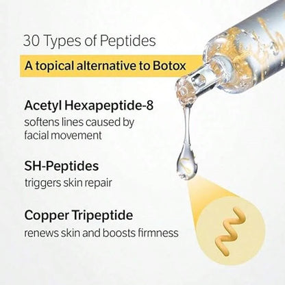 Collagen Peptide Anti-Aging Ampoule | Silk Protein Serum For Skin Tightening & Elasticity Boost