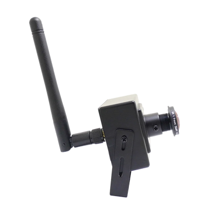 5MP Wifi Mini Kamera Panoramiczna Ip 1080P HD 1.7mm Obiektyw Rybie Oko CCTV Bezpieczeństwo Monitoring Sieciowy Bezprzewodowy Dźwięk Mikro Onvif Mała Kamera