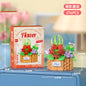 Bouquet Flower Mini Diy Building Block Toys for Children Bricks Blocks for Adults Constructor Micro Bricks Construction Set Gift