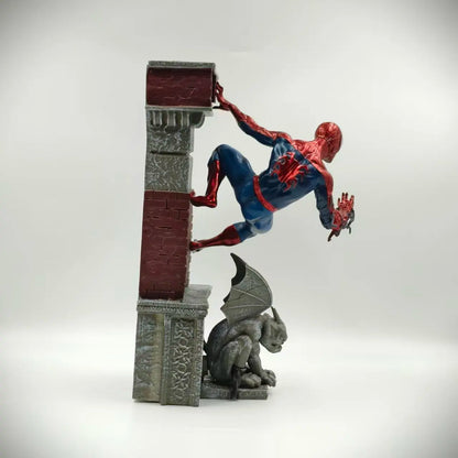 29cm 11.4 inch Anime Spider-Man Action Figures Pvc Statue Desktop Ornamen Collection Statue Model Decoration Room Toys Gifts
