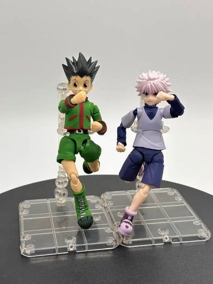 In Stock Shf Figuarts Shf Hunter X Hunter Killua Zoldyck Gon Anime Action Figure Model Finished Ornaments Gift Collection Toys
