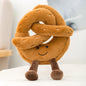 Cute Cartoon Bread Pancake Doll Soft Plush Toys Kawaii Sofa Home Decor Doll Exquisite Collectibles Surprise Fun Birthday Gift