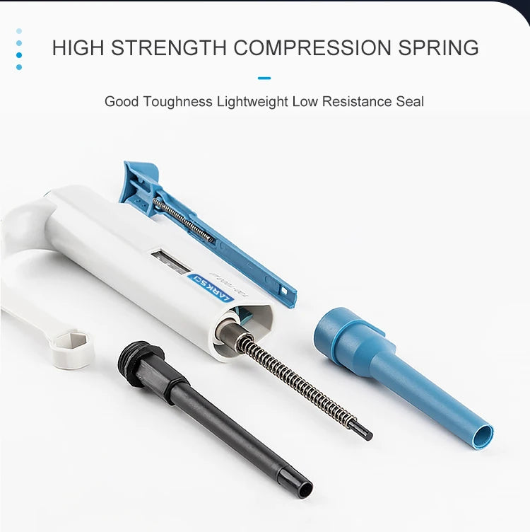 Laboratory Pipette Adjustable Single Channel Digital Micropipette With Pipettor Tips