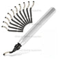 Deburring Tool with 10 Extra High Speed Steel Swivel Blades Works on Metal Resin PVC Pipes Copper Plastic and 3D Printed Edge