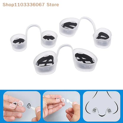Comfortable Nose Invisible Nasal Filters Anti Air Pollution Pollen Allergy Mask Removable Nose Dust Filter