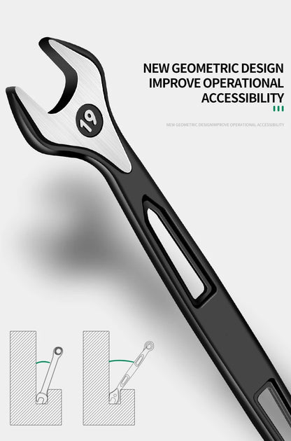 8mm-32mm Ratchet Wrench Dual-purpose Metric Setdouble Offset Ring Spanner Universal Spanner For Car Repair Hand Tool