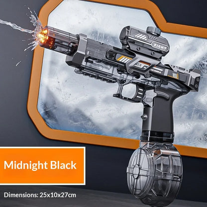 Lighting Electric Water Gun Continuous Water Spraying High-pressure Powerful Water Gun Children's Outdoor Game Toy Festival Gift