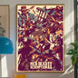 Red Dead Redemption 2 Game Poster Self-adhesive Art Room Entrance Restaurant Wall Decor Art Painting