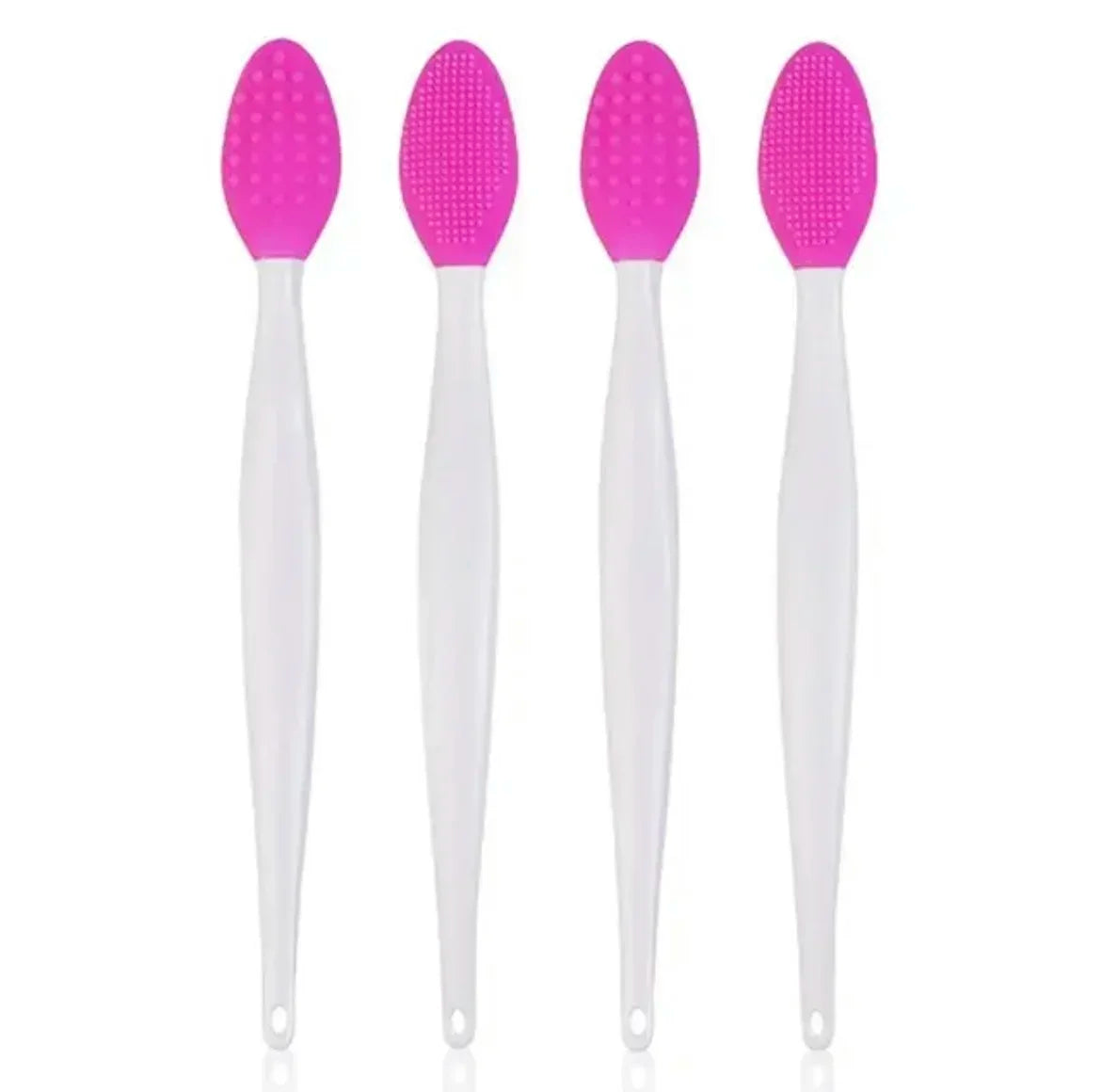 1PC/4PCS Wash Silicone Brush Beauty Skin Care Face With Replacement Head Exfoliating Nose Clean Blackhead Removal Brushes Tools