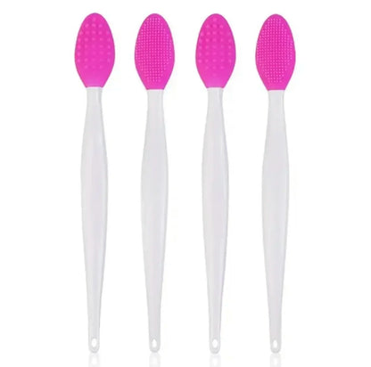 1PC/4PCS Wash Silicone Brush Beauty Skin Care Face With Replacement Head Exfoliating Nose Clean Blackhead Removal Brushes Tools