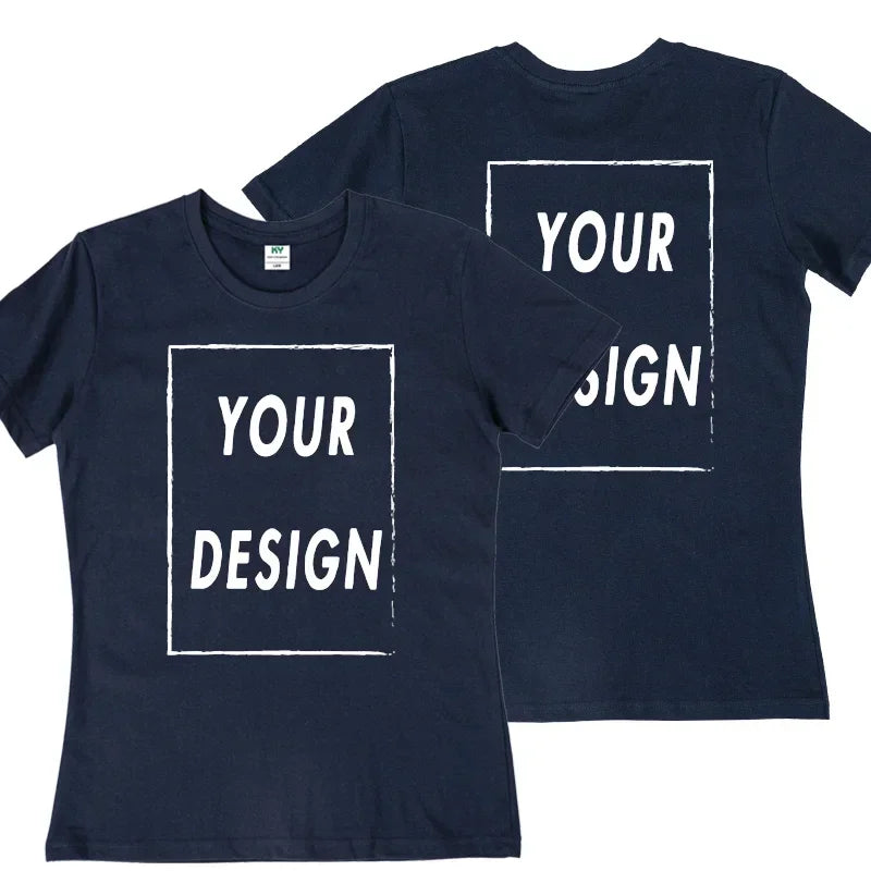 Bestseller Custom T-Shirt: Design Your Own Front & Back | Premium Unisex Tee for Couples, Teams & Events