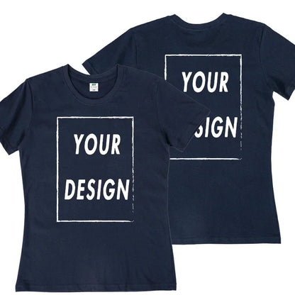 Bestseller Custom T-Shirt: Design Your Own Front & Back | Premium Unisex Tee for Couples, Teams & Events