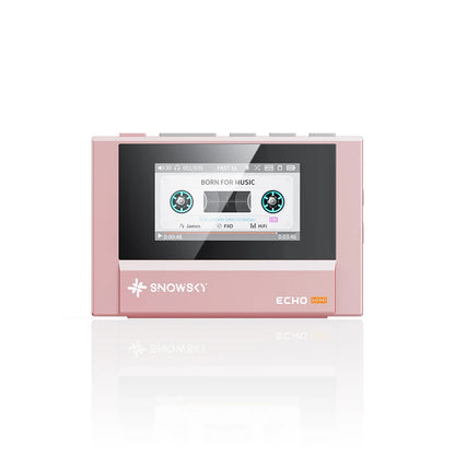 SnowSky/FiiO Echo Mini HiFi Bluetooth MP3 Pure Music Player, 15 godzin odtwarzania, wyjście słuchawkowe 3,5 mm/4,4 mm