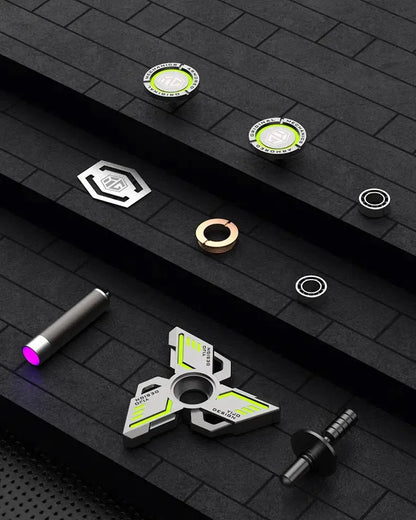 uminous metal EDC fidget spinner stress relief pressure reduction finger toy cool spinner ADHD  aids Creativity gift for boys