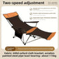 Portable Folding Lounge Chair Office Nap Bed Single Cot Outdoor Sleeping Aid Compact Adult Home Use