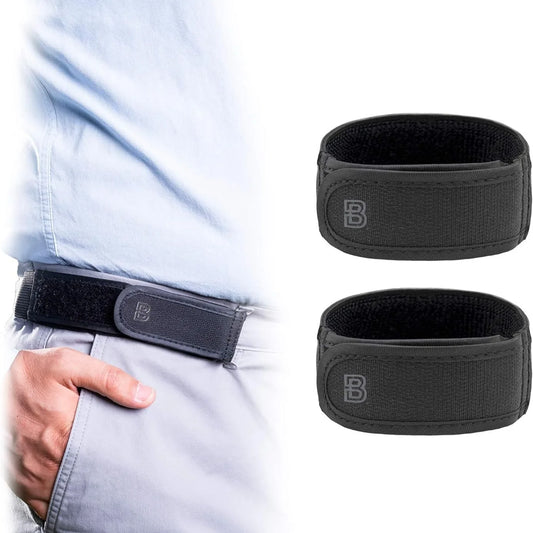 Paski męskie bez klamry, bardzo miękkie, elastyczne, bez sprzączki, modne, wygodne, stylowe paski bez klamry, unisex