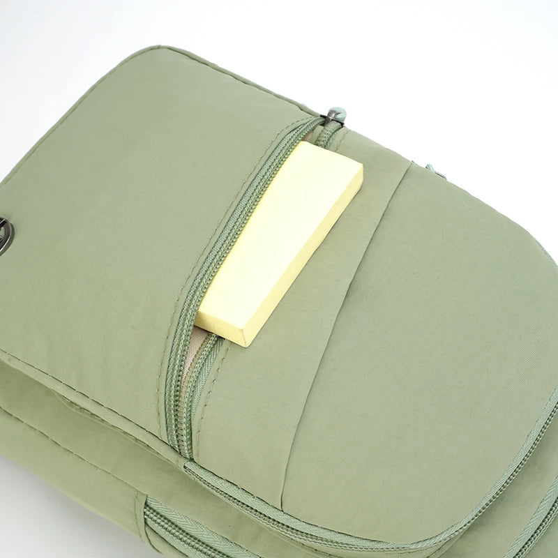Large Capacity Women's Shoulder Bag Oxford Crossbody Purse Lightweight Travel Pack for Outdoor Hiking Casual Daily