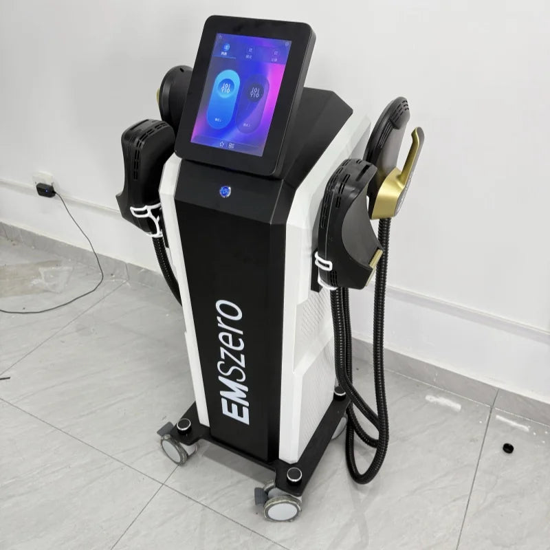 Emszero Neo Body Sculpt Machine 6500w 200hz Professional EMS Hiemt Shape rf Electrostimulation Devices 5 handles for Salon Spa
