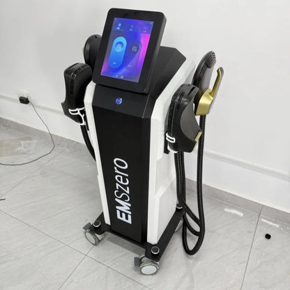 Emszero Neo Body Sculpt Machine 6500w 200hz Professional EMS Hiemt Shape rf Electrostimulation Devices 5 handles for Salon Spa