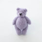 Handmade Knitted Teddy Bear Dolls Photography Toy Mohair Cute Crochet Animal Image Doll Studio Photo Shooting Props Accessories