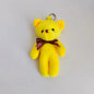 18-90Pcs Mini Teddy Bear Toy Plush Stuffed Bear Doll for Keychain Craft DIY Accessory Birthday Gifts Party Favors Supplies 4.7in