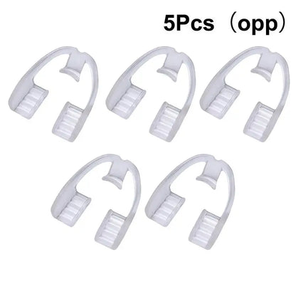 💄1/2/5pcs Bruxism Mouth Guard Sleep Mouthguard Splint Clenching Dental Braces Alignment Trainer Sleep Aid Teeth Protector Tools