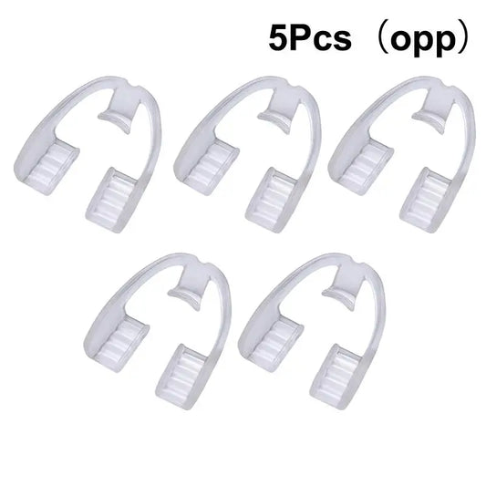 💄1/2/5pcs Bruxism Mouth Guard Sleep Mouthguard Splint Clenching Dental Braces Alignment Trainer Sleep Aid Teeth Protector Tools